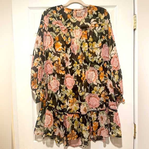 Sheer Floral dress 🌸 - Picture 4 of 4